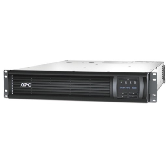 APC Smart-UPS, Line Interactive, 3kVA, Rackmount 2U, 120V, 6x NEMA 5-15R+2x NEMA 5-20R outlets, SmartSlot, AVR, LCD