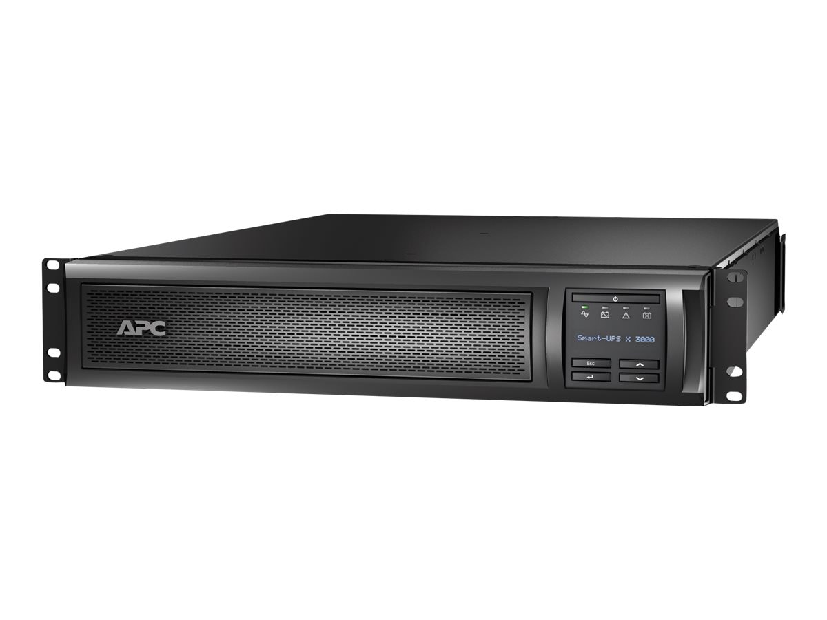 APC Smart-UPS X 3000VA Sinewave 2U Rackmount Extended Run, LCD, 120V