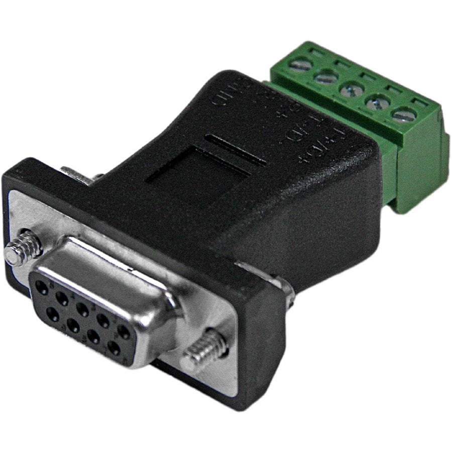 StarTech.com RS422 RS485 Serial DB9 to Terminal Block Adapter