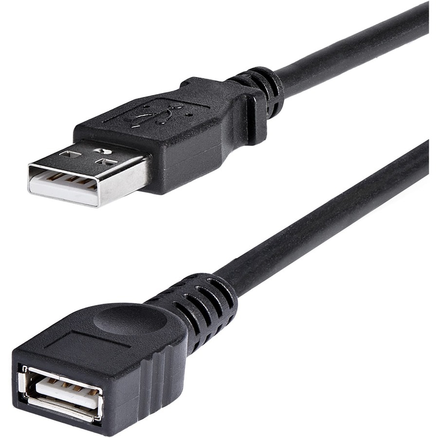 6 ft Black USB 2.0 Extension Cable A to A - M/F