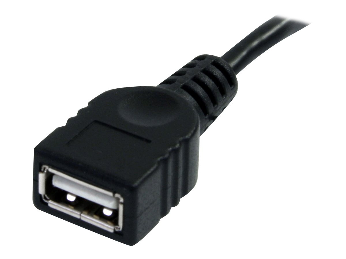 Thumbnail 2 of 5 for StarTech.com 6 ft Black USB 2.0 Extension Cable A to A - M/F - USB extension cable - USB (M) to USB (F) - USB 2.0 - 6