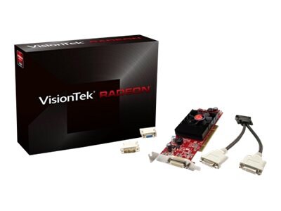 VisionTek Radeon 3450 SFF DMS59 - graphics card - Radeon HD 3450 - 512 MB