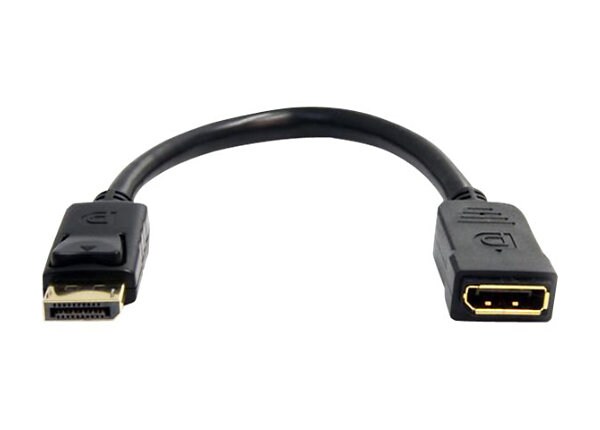 StarTech.com 6in DisplayPort Port Saver Cable - M/F - port protector - 15 cm