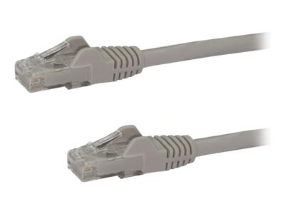 StarTech.com 100ft CAT6 Ethernet Cable - Gray Snagless Gigabit - 100W PoE UTP 650MHz Category 6 Patch Cord UL Certified