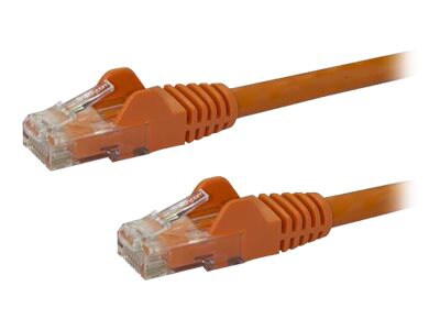 StarTech.com 100ft CAT6 Ethernet Cable - Orange Snagless Gigabit 100W PoE UTP 650MHz Category 6 Patch Cord UL Certified