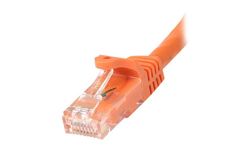 StarTech.com 10ft CAT6 Ethernet Cable - Orange Snagless Gigabit - 100W PoE UTP 650MHz Category 6 Patch Cord UL Certified