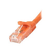 StarTech.com 10ft CAT6 Ethernet Cable - Orange Snagless Gigabit - 100W PoE UTP 650MHz Category 6 Patch Cord UL Certified