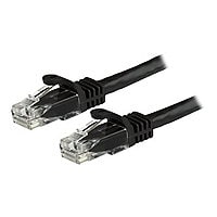 StarTech.com CAT6 Ethernet Cable 15' Black 650MHz PoE Snagless Patch Cord