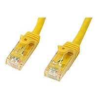 StarTech.com 25ft CAT6 Ethernet Cable - Yellow Snagless Gigabit - 100W PoE UTP 650MHz Category 6 Patch Cord UL Certified