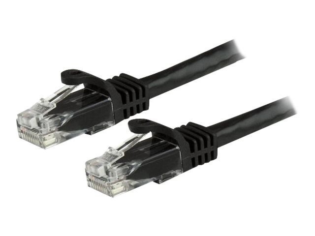 StarTech.com 35ft CAT6 Ethernet Cable - Black Snagless Gigabit - 100W PoE UTP 650MHz Category 6 Patch Cord UL Certified