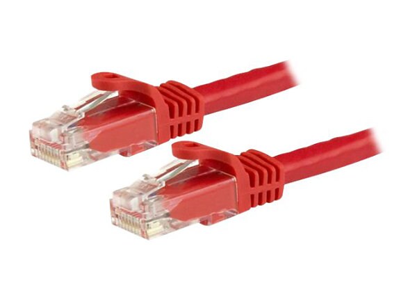StarTech.com 50 ft Red Cat6 / Cat 6 Snagless Patch Cable 50ft - patch cable - 15.2 m - red