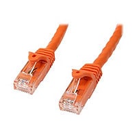 StarTech.com CAT6 Ethernet Cable 75' Orange 650MHz PoE Snagless Patch Cord