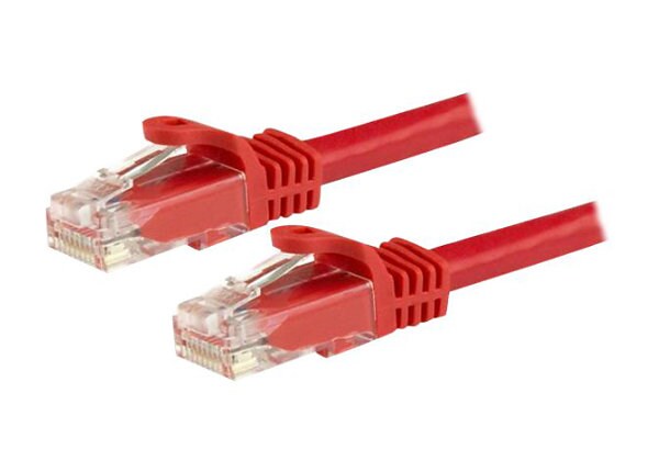 StarTech.com 75 ft Red Cat6 / Cat 6 Snagless Patch Cable 75ft - patch cable - 22.9 m - red
