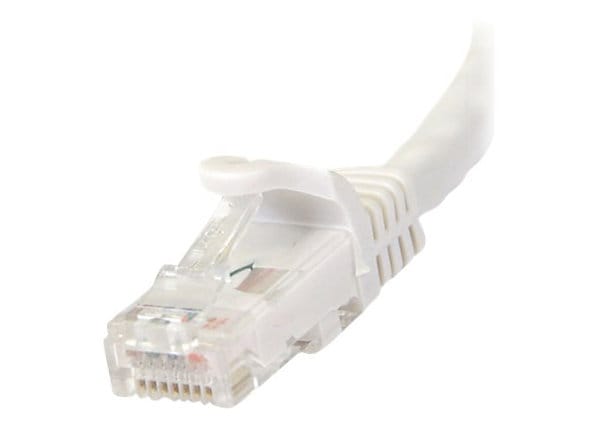 StarTech.com 75 ft White Cat6 / Cat 6 Snagless Patch Cable 75ft - patch cab