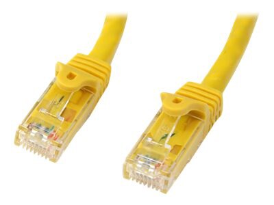 StarTech.com 75 ft Yellow Cat6 / Cat 6 Snagless Patch Cable 75ft - patch cable - 22.9 m - yellow