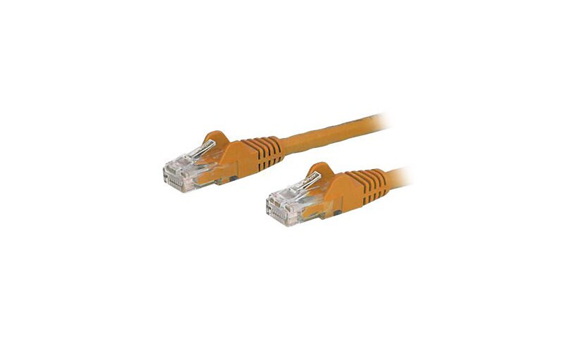 StarTech.com 7ft CAT6 Ethernet Cable - Orange Snagless Gigabit - 100W PoE UTP 650MHz Category 6 Patch Cord UL Certified