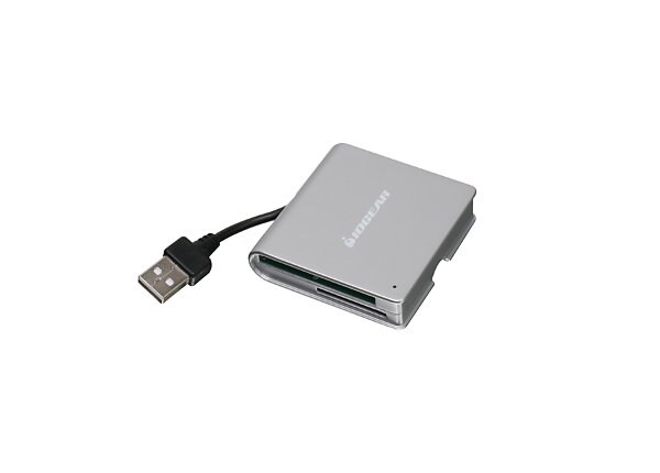 IOGEAR 50-in-1 Portable Card Reader GFR210 - card reader - USB 2.0
