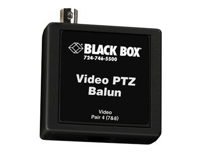 Black Box Video PTZ - balun adapter