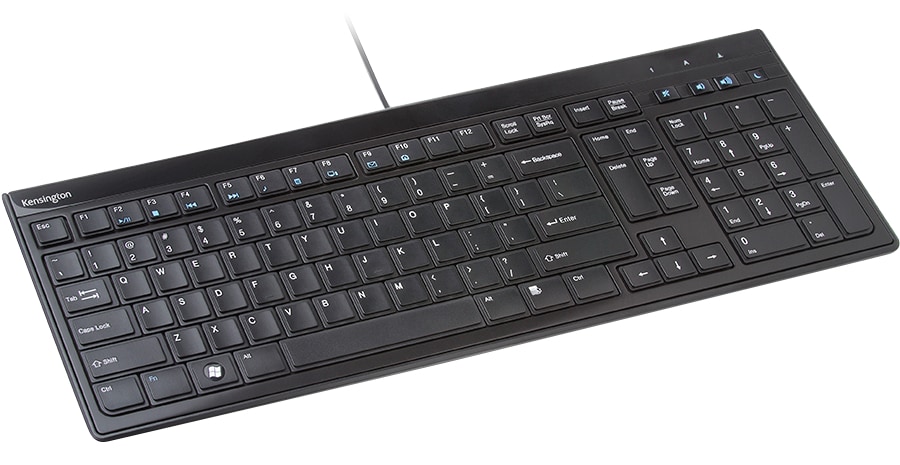 Kensington SlimType - keyboard - black