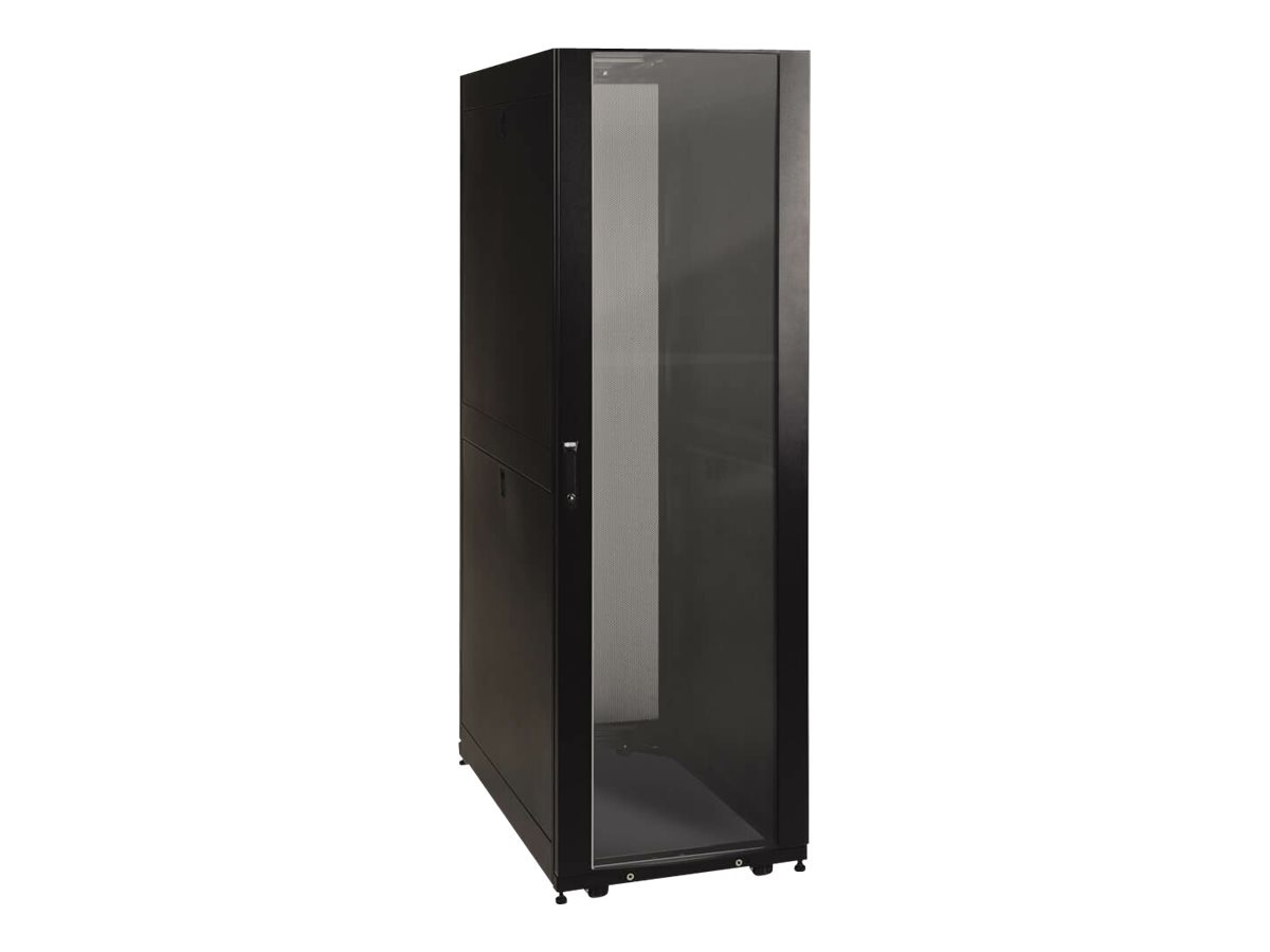 Tripp Lite 42U Rack Enclosure Server Cabinet Sides & Plexiglass Front Door