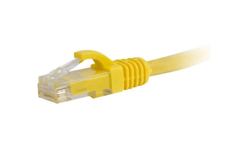 C2G 3ft Cat5e Ethernet Cable - Snagless Unshielded (UTP) - Yellow - patch c
