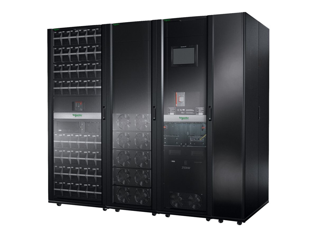 APC Symmetra PX 125kW Scalable to 250kW with Right Mounted Maintenance Bypass and Distribution - power array - 125 kW -