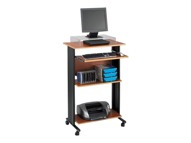 Safco Muv - standing desk - rectangular - cherry