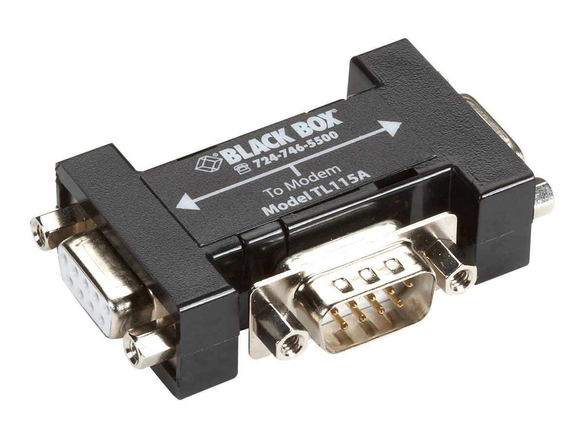 Black Box 2-to-1 Modem Splitter - serial splitter - DB-9 to DB-9