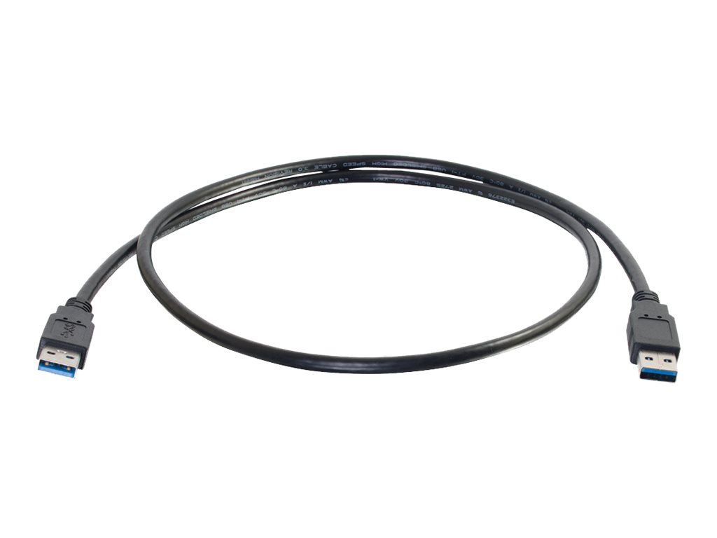 C2G 6.6ft USB Cable - USB A to USB A Cable - USB 3.0 Cable - M/M - USB cable - USB Type A to USB Type A - 2 m