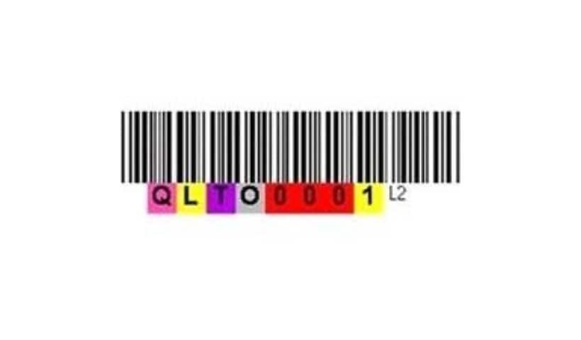 Quantum LTO-5 Barcode Labels series 000401-000600 - barcode labels