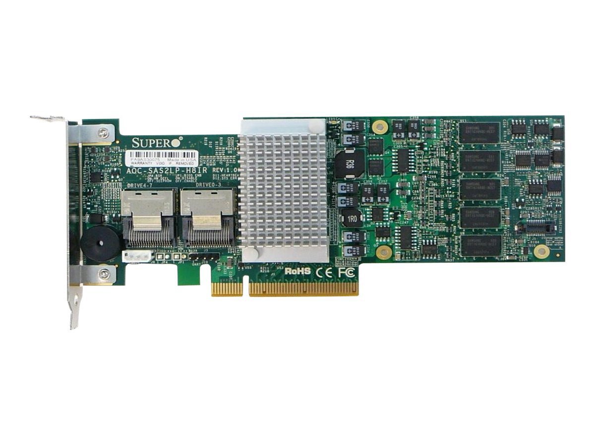 Supermicro AOC-SAS2LP-H8IR - storage controller - SAS 6Gb/s - PCIe