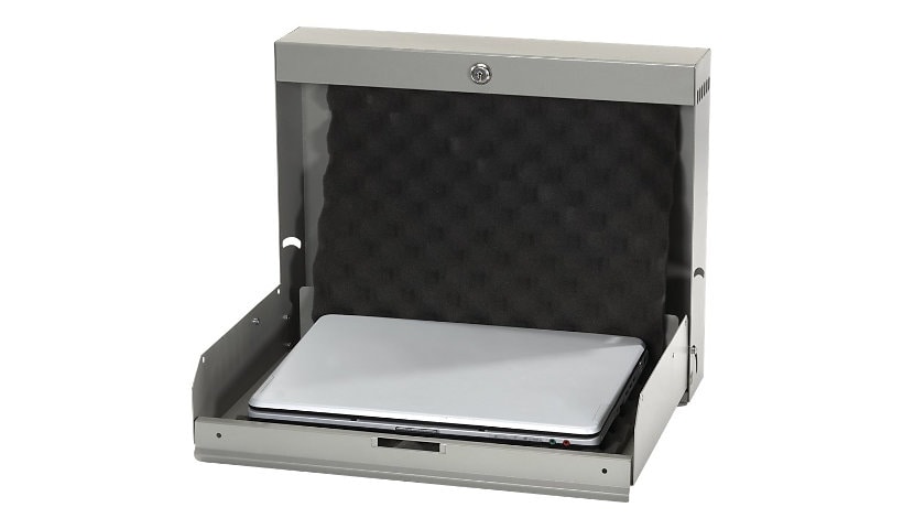 Black Box Laptop Locker with Keyed Lock notebook security cabinet