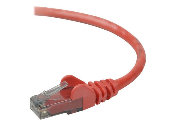 Belkin High Performance patch cable - 6.09 m - red - B2B