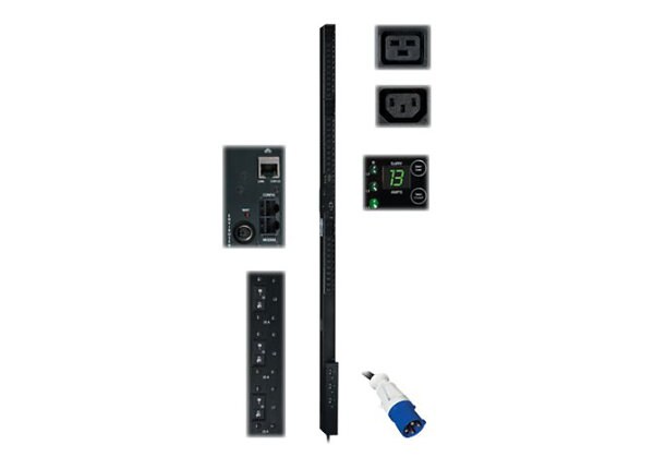 Tripp Lite PDU 3-Phase Monitored 208V 8.6kWA IEC-309 0U RM