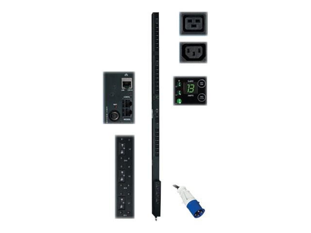 Tripp Lite PDU 3-Phase Switched 208V 8.6kW IEC-309 21 C13; 3 C19 0URM