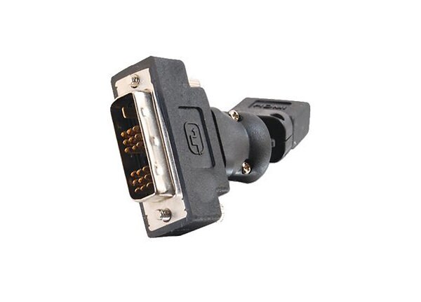 C2G 360° Rotating HDMI Female to DVI-D Male Adapter - rotating adapter - HDMI / DVI