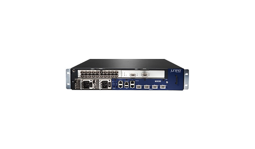 Juniper Networks MX-series MX80 - router - rack-mountable