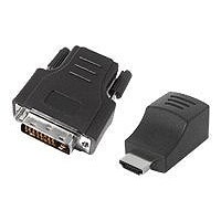 SIIG DVI to HDMI over CAT5e Mini-Extender - video/audio extender - HDMI