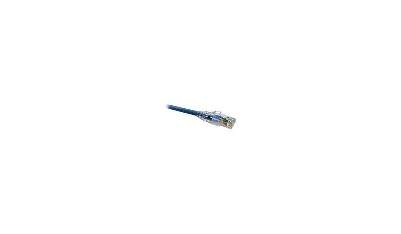 Leviton eXtreme 6+ SlimLine - patch cable - 10 ft - blue