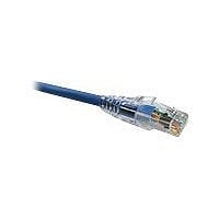 Leviton eXtreme 6+ SlimLine - patch cable - 10 ft - blue