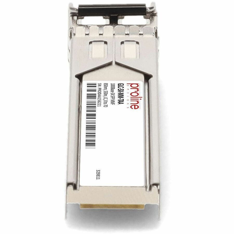 Thumbnail 5 of 9 for Proline Cisco® GLC-SX-MM Compatible TAA Compliant 1000Base-SX SFP Transceiver (MMF, 850nm, 550m, LC)