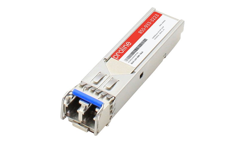 Proline Cisco GLC-LH-SM Compatible SFP TAA Compliant Transceiver - SFP (mini-GBIC) transceiver module - GigE - TAA