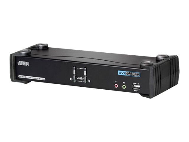 ATEN CubiQ CS1782A - KVM / audio switch - 2 ports