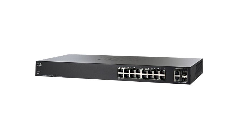 Cisco Small Business Smart SG200-18 - switch - 18 ports - rack-mountable