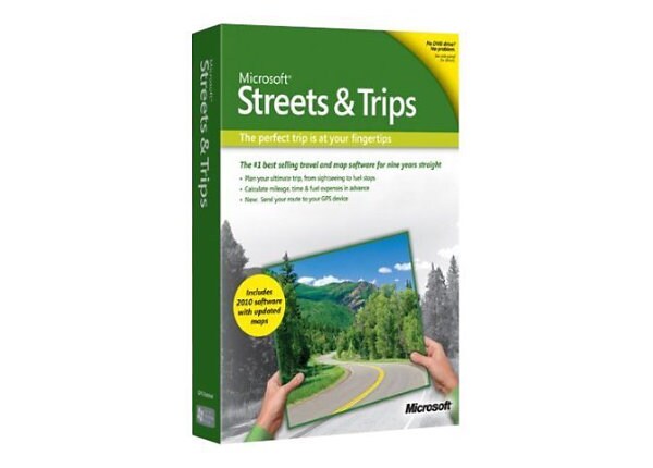 Microsoft Streets & Trips 2010 - license - 1 PC