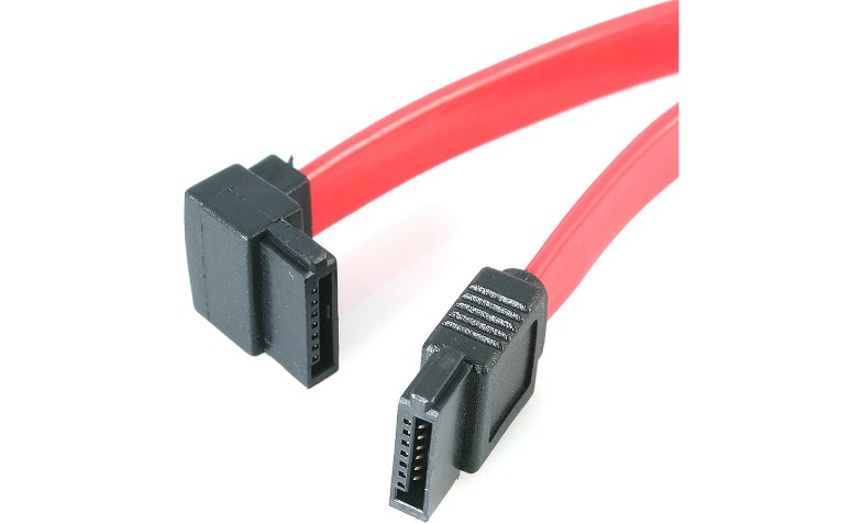 StarTech.com SATA to Left Angle SATA Serial ATA Cable - SATA