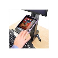 Ergotron WorkFit-S Tablet/Document Holder - composant de montage - pour tablette