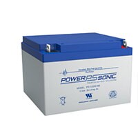 Power-Sonic PS-12260 12V 26Ah Rechargeable Battery