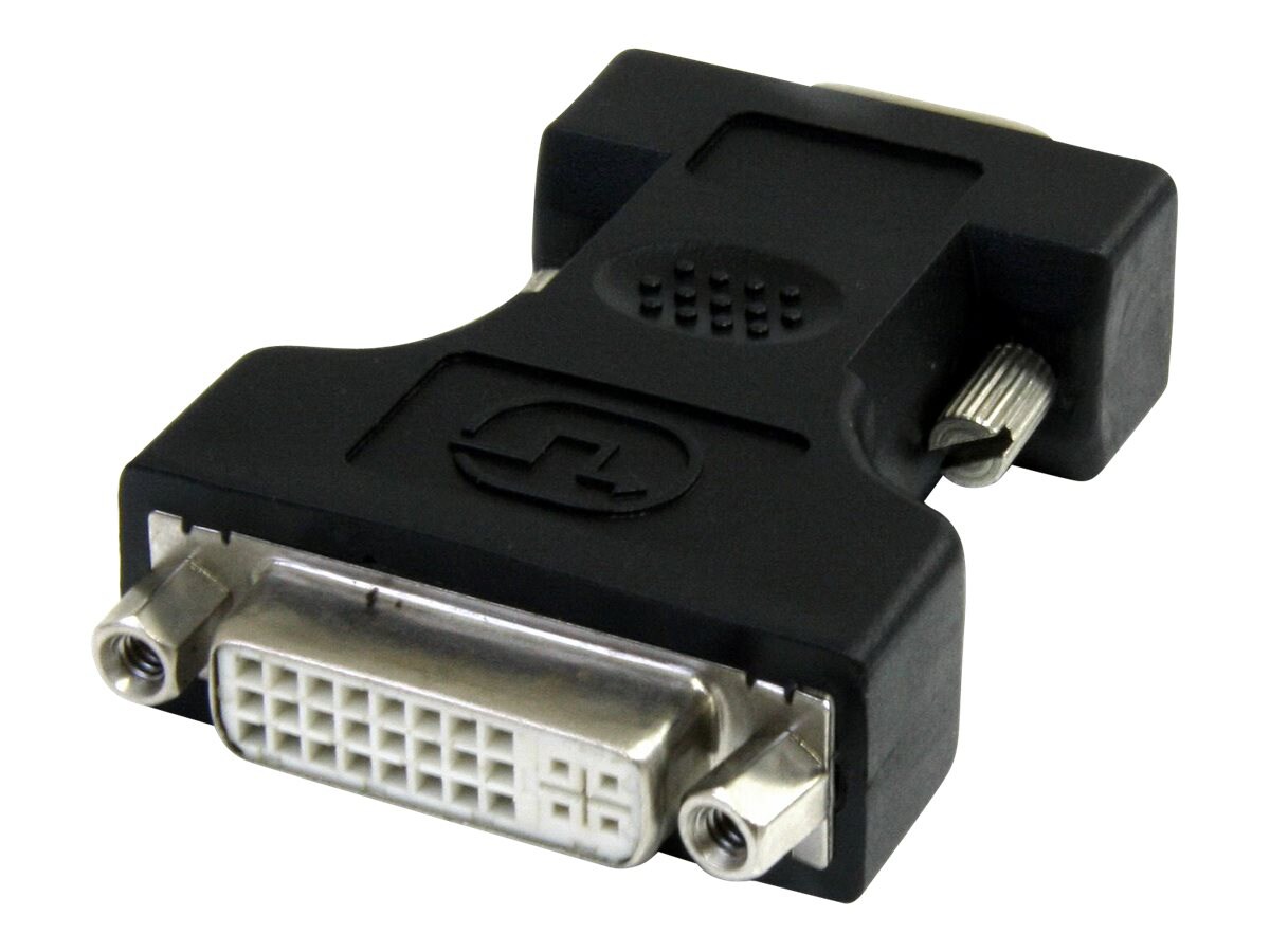 StarTech.com DVI to VGA Cable Adapter - F/M -Black DVI to VGA Cable Adapter