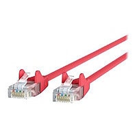 Belkin Cat5e/Cat5 4ft Red Snagless Ethernet Patch Cable, PVC, UTP, 24 AWG, RJ45, M/M, 350MHz, 4'